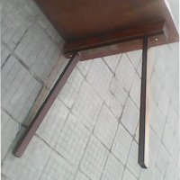 Работна   маса    с   метални  крака  /  И   сгъваема  +  2  стола   . ., снимка 7 - Градински мебели, декорация  - 44099970