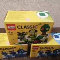 Ново оригинално LEGO CLASSIC мод. 11007,LEGO Classic 11006 - Творчески сини тухлички, снимка 8 - Конструктори - 36015735