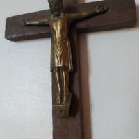 Стар кръст , Исус Христос 25х12.5см, снимка 4 - Други ценни предмети - 41394368