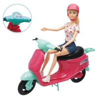  Детска играчка Vespa с кукла и чанта, снимка 1 - Други - 44199355