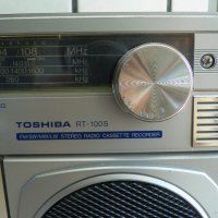 Стерео касетофон TOSHIBA RT-100S, снимка 7 - Радиокасетофони, транзистори - 41932522