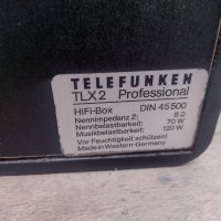 Telefunken - TLX 2 /8, снимка 8 - Тонколони - 44255618