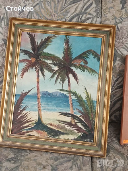 Испанска картина маслени бои, снимка 1