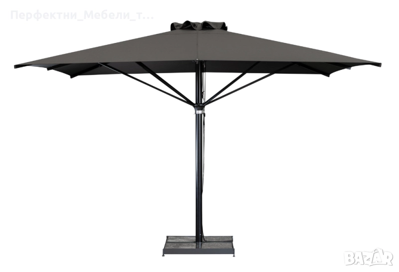 Професионални алуминиеви чадъри с избор на цвят на плата и конструкцията до размер диам. 700см., снимка 1