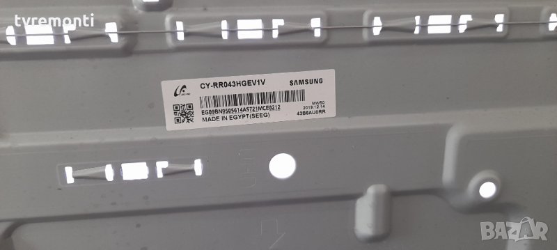 лед диоди от дисплей CY-RR043HGEV1V от телевизор SAMSUNG QE43Q60RAT, снимка 1