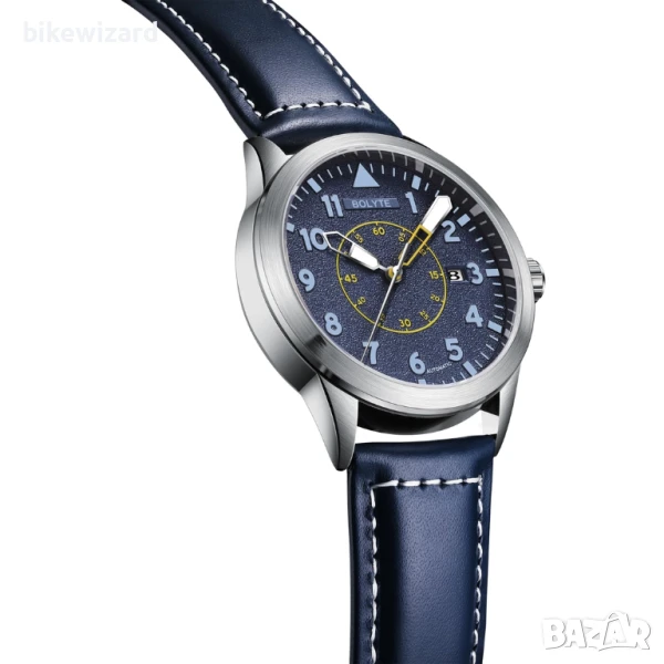 BOLYTE Автоматичен механичен мъжки часовник с  дата, снимка 1