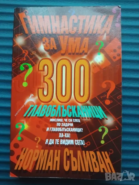 Гимнастика за ума: 300 главоблъсканици, снимка 1