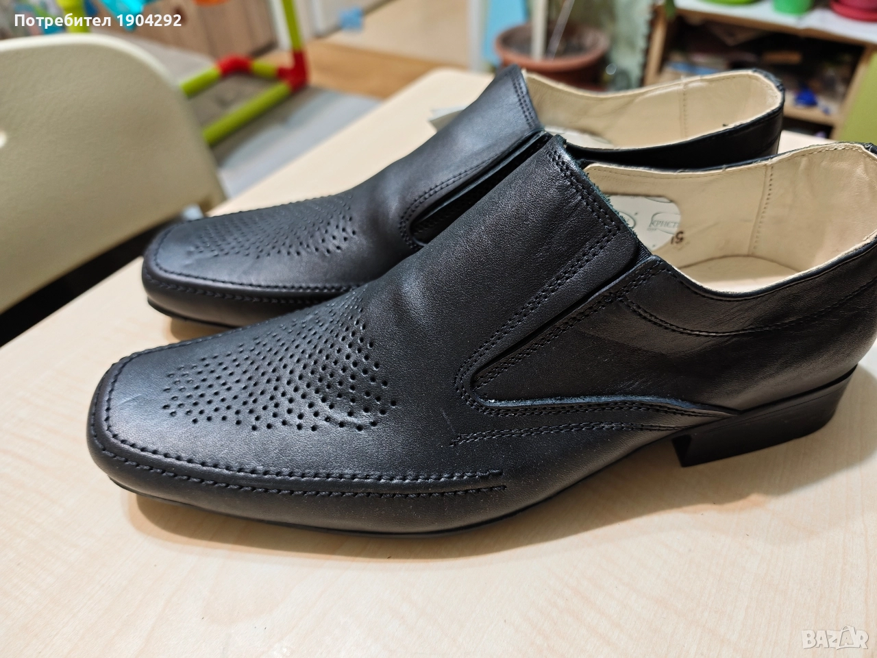 Мъжки официални обувки 42 номер, снимка 1