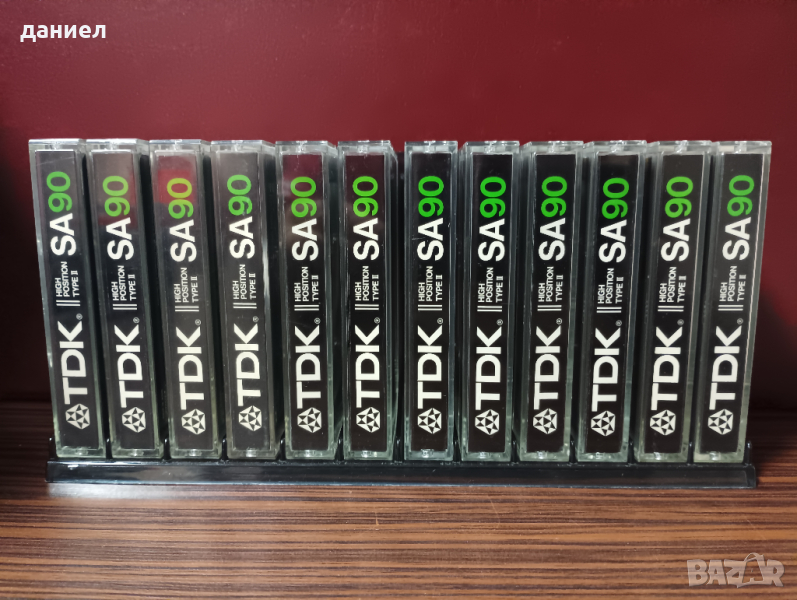12 бр. аудио касети TDK SA90 - TYPE II - хромна лента - POP, ROCK, снимка 1