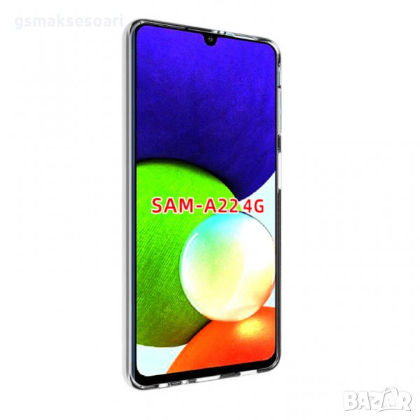 Samsung Galaxy A22 4G - Силиконов Прозрачен Гръб / Кейс 0.5MM, снимка 1