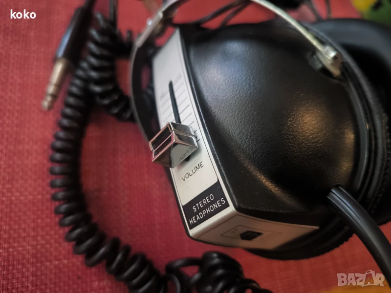 Стерео слушалки автентични ретро винтидж japon , снимка 1