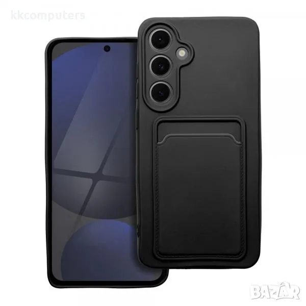 Калъф CARD за SAMSUNG S24 Ultra / Черен / Баркод : 3131705, снимка 1