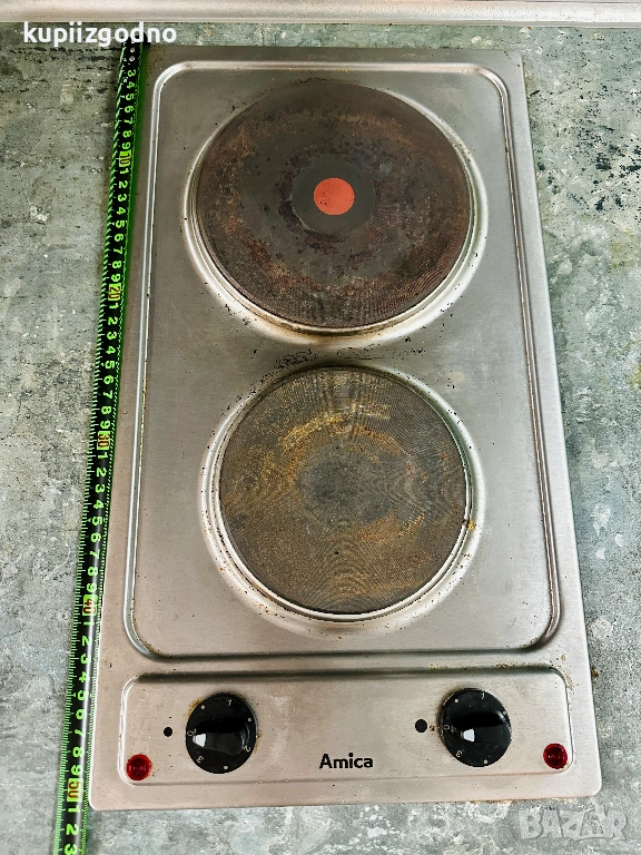 Електрически котлон за вграждане Amica, 2 зони на готвене, снимка 1