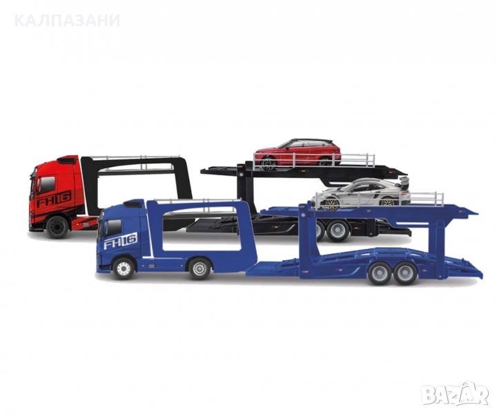 Bburago - модел на кола 1:43 - Автовоз Mercedes Benz Actros, 1831456 , снимка 1