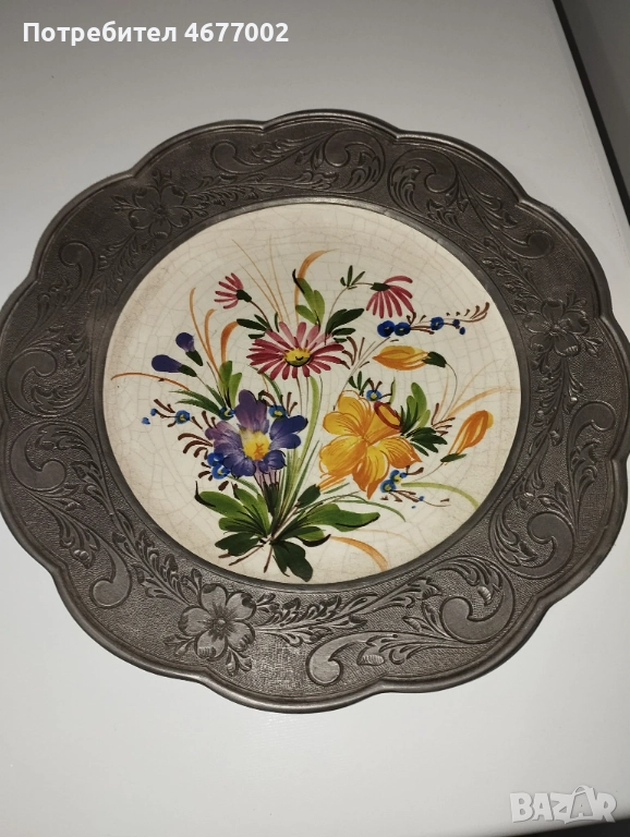 Колекционерска Немска чиния, снимка 1