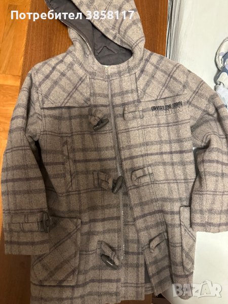 Вълнено палто за момче 5-7г, снимка 1