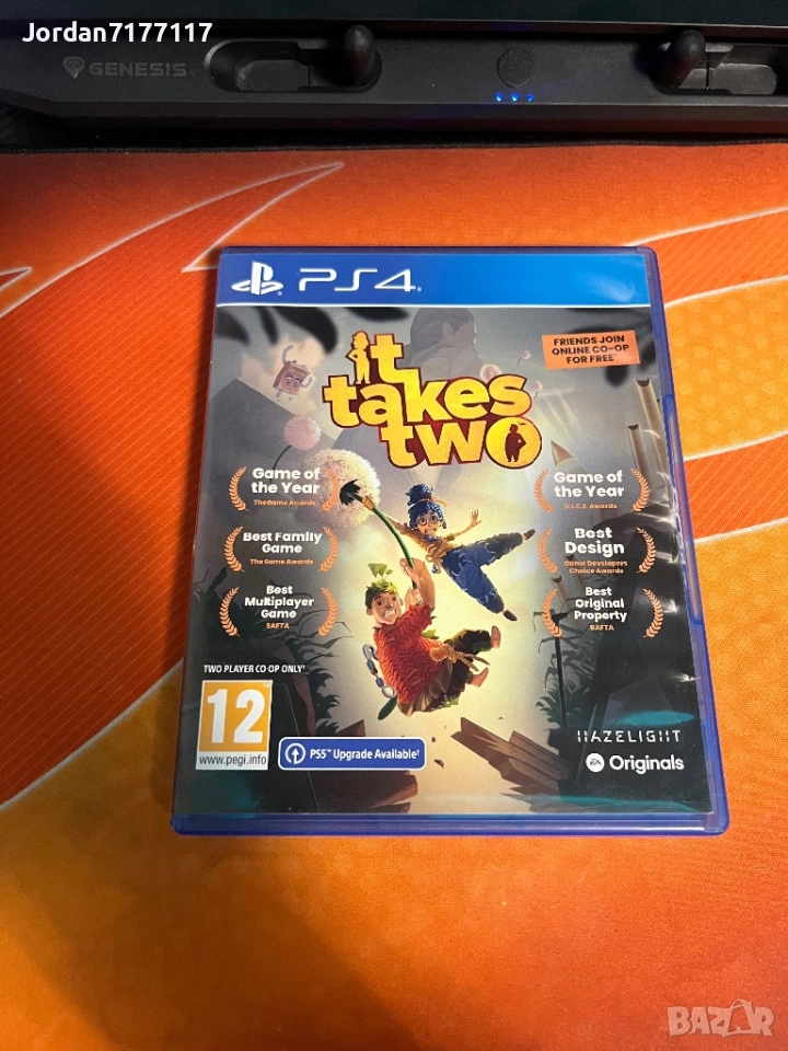 It Takes Two. Най добрата игра за двойки или приятели.Топ подърък, снимка 1