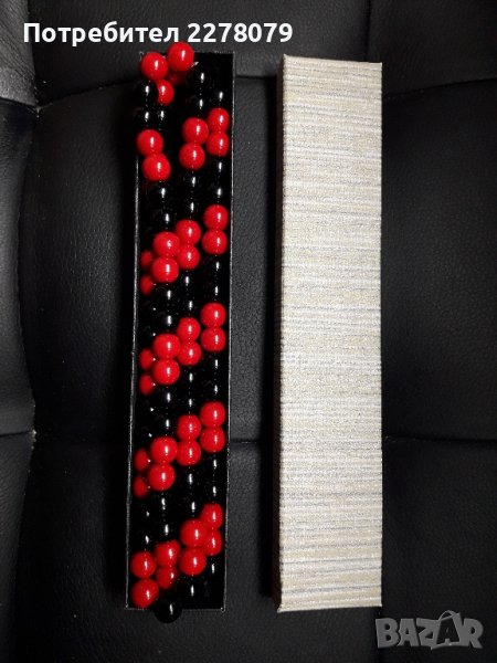 ПРОМО- Гердан от оникс и жадеит, снимка 1