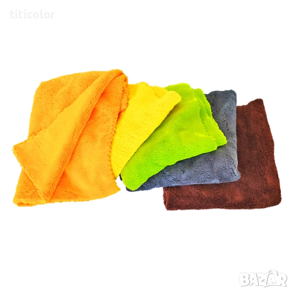 МИКРОФИБЪРНА КЪРПА PA779 40X40СМ-5 ЦВЯТА, снимка 1