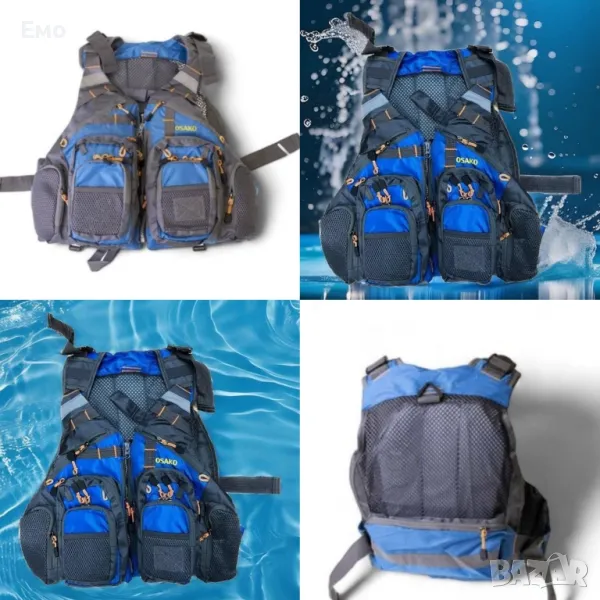 Риболовен плуващ елек за рибари, снимка 1