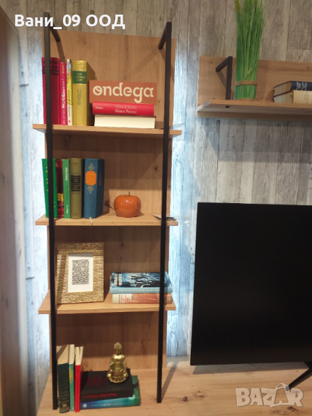 Страхотна етажерка в индустриален стил, снимка 1