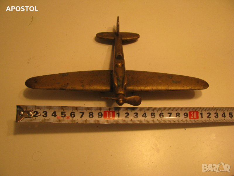 самолет бронзов, снимка 1