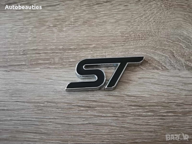 черна емблема Ford ST, снимка 1