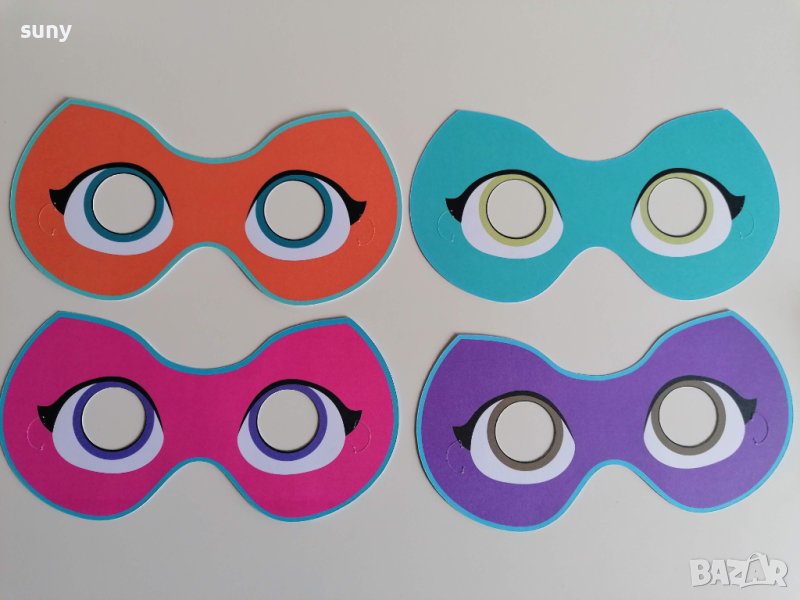 Парти маска Супер котета, снимка 1