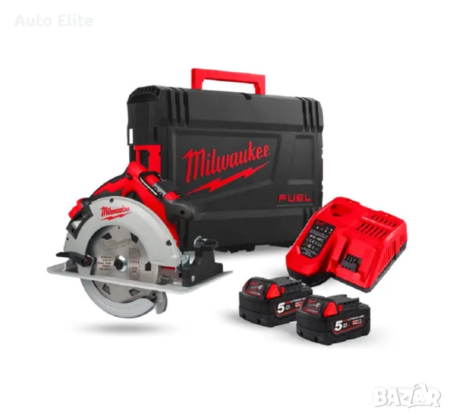 Циркуляр ръчен,акомулаторен MILWAUKEE M18 BLCS66-502X, снимка 1