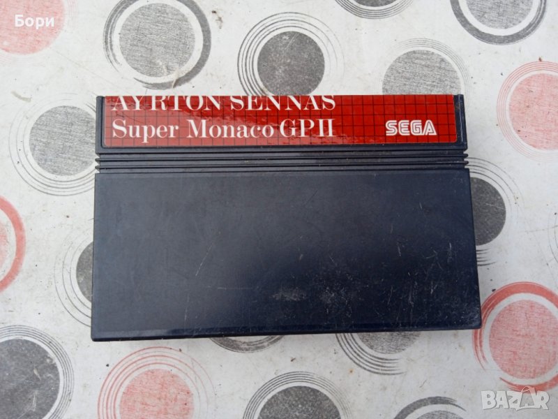 Ayrton Senna's Super Monaco GP II Sega Master System, снимка 1