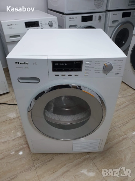 9кг Пара Miele Сушилня с термопомпа Миеле 12м Гаранция, снимка 1