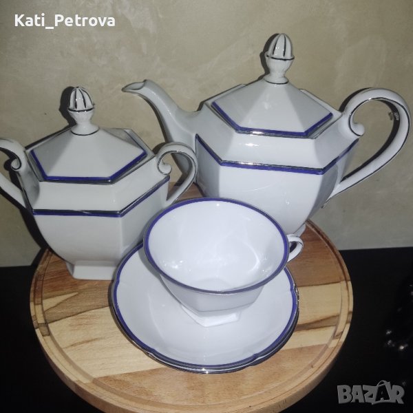 троен сет за чай, снимка 1