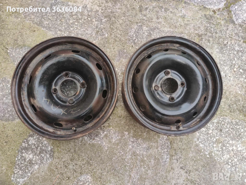 Джанти за Пежо 14 цола, снимка 1