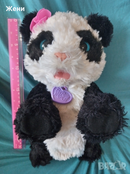 Интерактивна плюшена играчка панда Panda Pom Pom FurReal Friends Hasbro, снимка 1