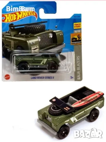 Оригинална колекционерска количка Hot Wheels Land Rover Series II, снимка 1