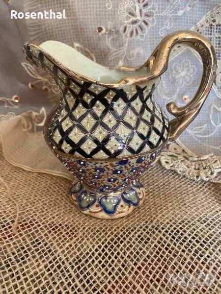 Антикварна каничка Satsuma, снимка 1