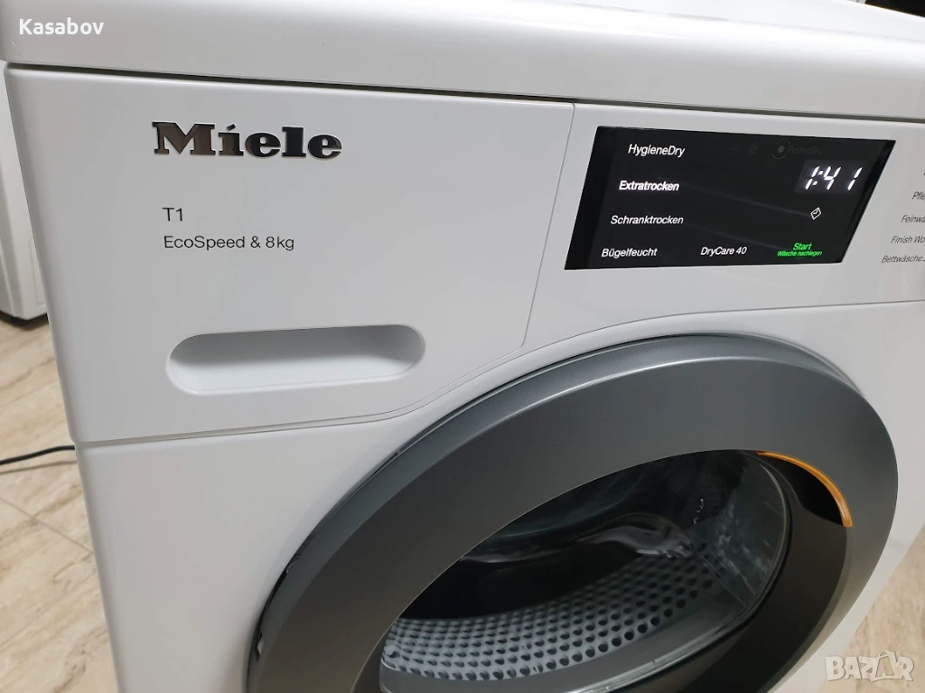 Wi-Fi - Miele T1 Сушилня с Термопомпа и Аларма Миеле 12м Гаранция, снимка 1