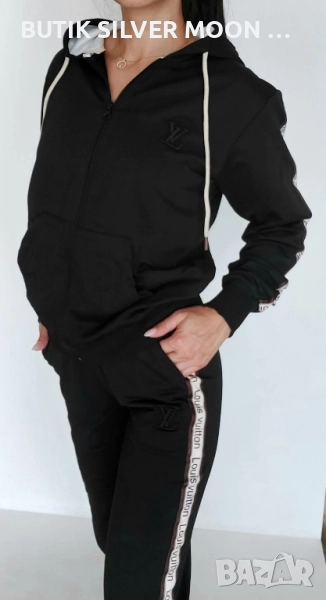 Дамски Памучни Екипи - лого Бродирано 💫 Louis VUITTON , снимка 1