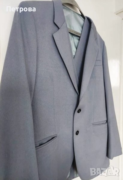 Мъжко луксозно сако и жилетка, нови, с етикета, снимка 1