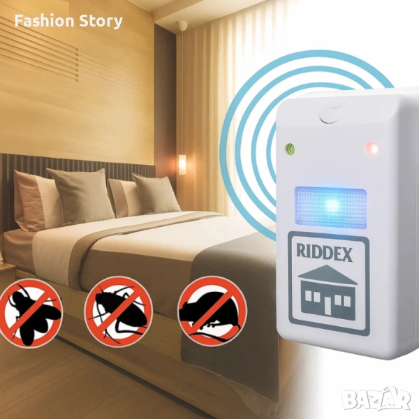 Уред против хлебарки R I D D E X Plus P e s t r e  p e l l e r TV317, снимка 1