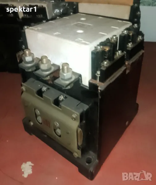 Нови румънски контактори 250 ампера трифазни СТАРИЯ МАТЕРИАЛ за двигател 132 kW, снимка 1