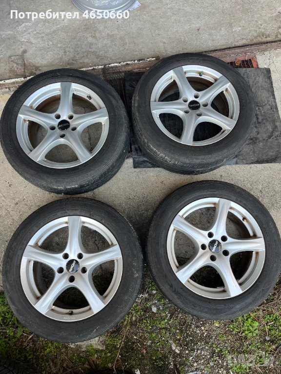 17 цолови алуминиеви джанти за японски SUV, снимка 1