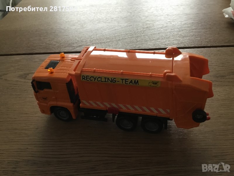 Детска играчка камион за боклукчийски камион, снимка 1