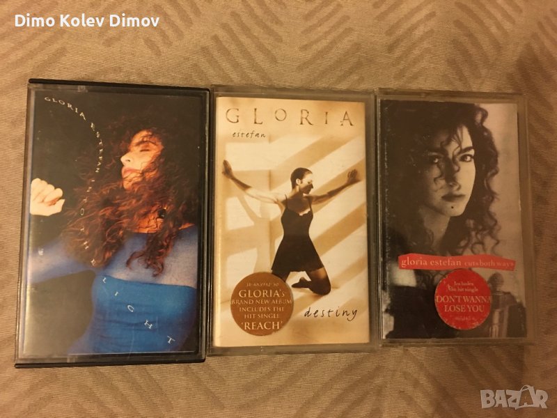 Gloria Estefan Колекция Оригинални Английски касети. Цената е за всичките 3 касети., снимка 1