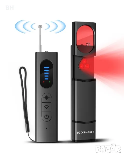 Детектор за скрита камера, детектор за Шпиониране, откриване GPS, снимка 1