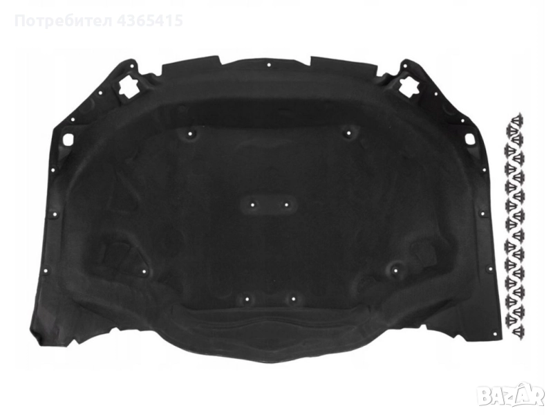 Изолация за преден капак на Mercedes S-Class W221 (2005-2013), снимка 1