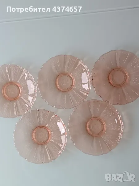 Десертни чинии, цветни, снимка 1