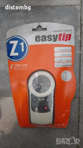 Ruwido универсално дистанционно за телевизор Zapper Easytip Z1, снимка 1