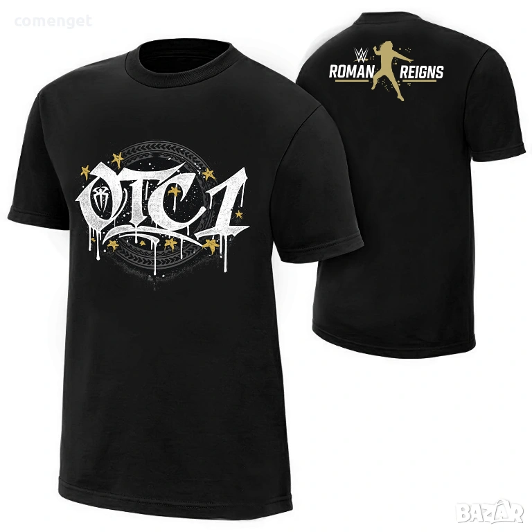 WWE 2026! Мъжки и Детски КЕЧ ТЕНИСКИ ROMAN REIGNS 2026 / РОМАН РЕЙНС OTC1! Поръчай С ТВОЯ ИДЕЯ!, снимка 1