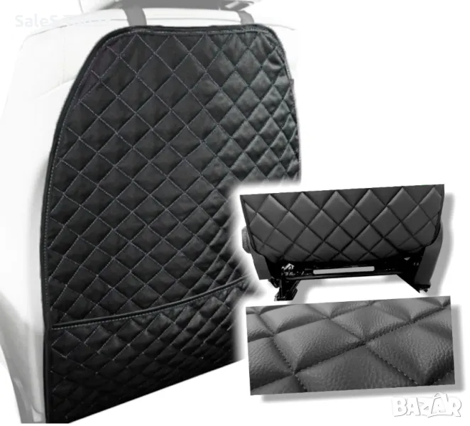 Органайзер за задната седалка на вашия автомобил , еко кожа, 62см, снимка 1